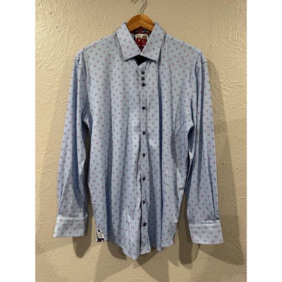 Au Noir Goya Blue Flip Cuff Size EU 4 USA M - Picture 5 of 7